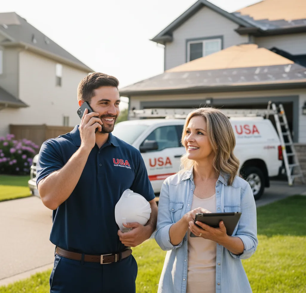 USA Roof Repair Experts customer support in New Zion